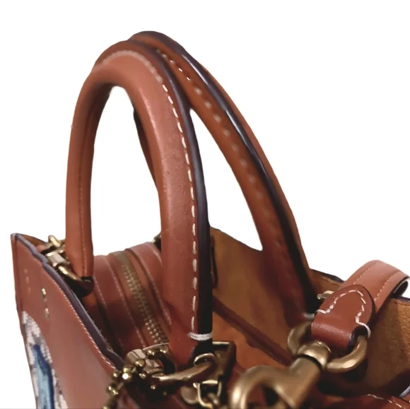 COACH X DISNEY LIMITED EDITION 2023 ✨️ Rogue 25 Bag - Signature Canvas Patchwork - Picture 12 of 17